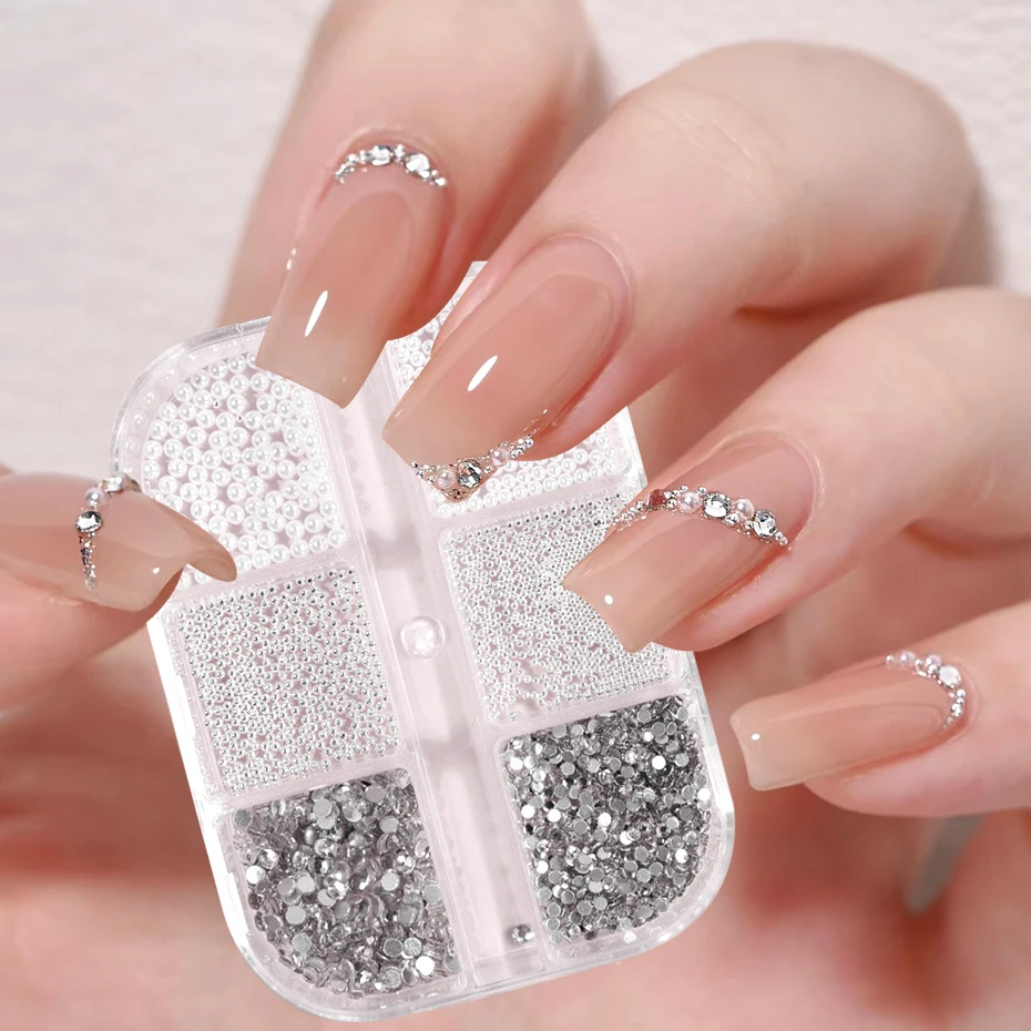 3D Nail Art Rhinestones - Glam Nail Accessories