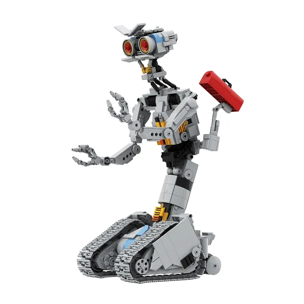 

Конструктор gobrick MOC johnnеды, 5 строительных блоков, военный эмоциональный робот с короткими схемами, игрушки для взрослых, подарки