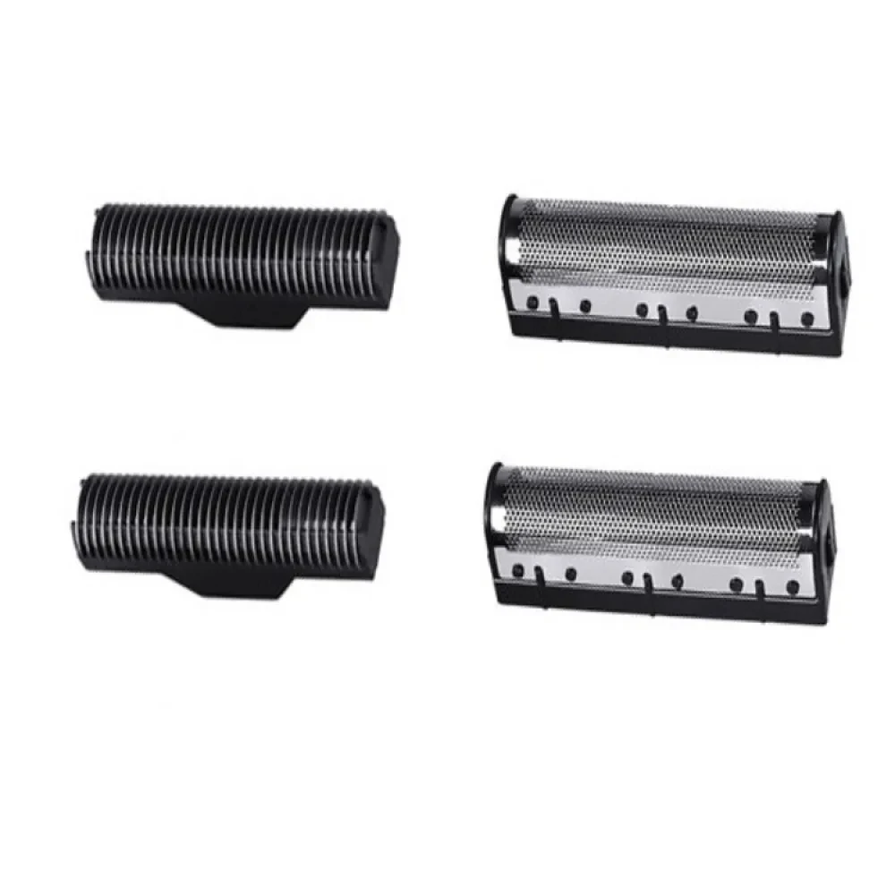 1Set Clipper Blade for Kemei Km-1102 Clipper Electric Shaver Parts Net Replacable and Durable Stainless Steel Material