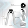 Grip Strength Trainer 50-300lbs 1PC Fitness Metal Hand Gripper Non-Slip Forearm Muscle Exerciser Hand Rehabilitation Exercising 5