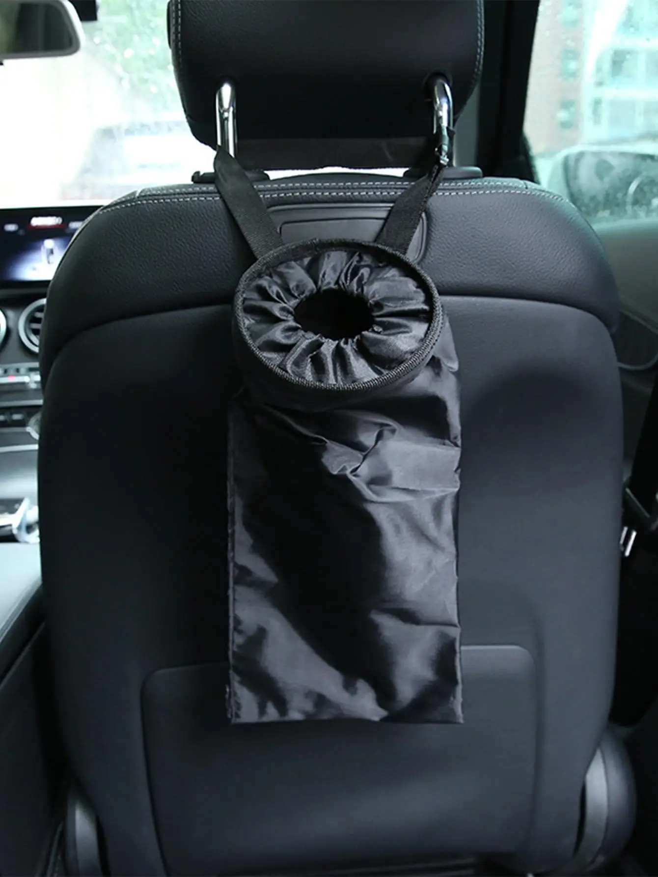 Car Garbage Storage Hanging Bag Car mounted Environmental Protection Garbage Bag Seat Back Storage Hanging 1PC car storage bag