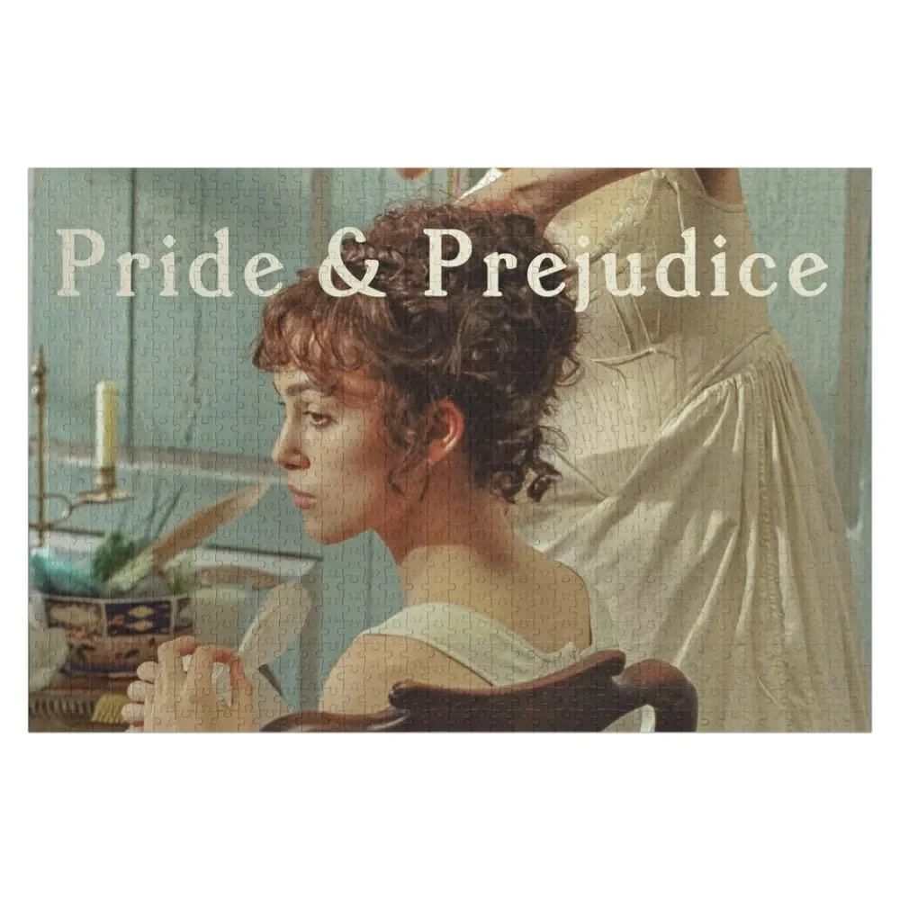 Pride & Prejudice Movie Poster Jigsaw Puzzle Toys For Children Custom Kids Toy For Children Customized Gifts For Kids Puzzle foreign language book гордость и предубеждение pride and prejudice