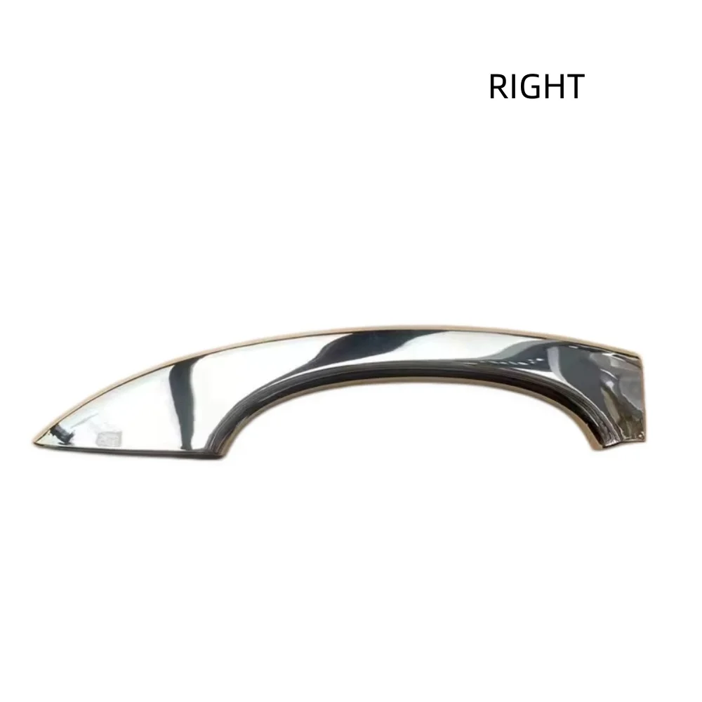 전면 외부 왼쪽 오른쪽 문짝 핸들 크롬 커버 트림, 아우디 Q5 8R SQ5 콰트로 2010-2017 8R08372392ZZ 8R08372402ZZ 용, 1/2 개