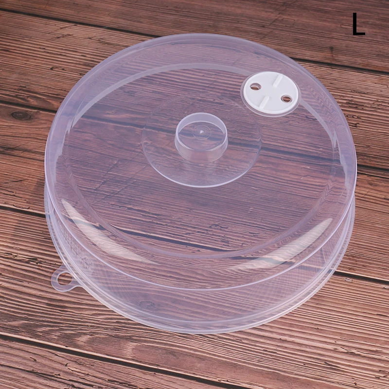 Food Cover Microwave Cover 1pcs Plastic Microwave Food Cover Clear Lid Safe Vent Kitchen Tools Home Accessories