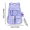 Bear Backpack For Girls Cute Bear Princess Breathable Kids Backpack 18inch Large Capacity Spine Protection Backpacks For School 6