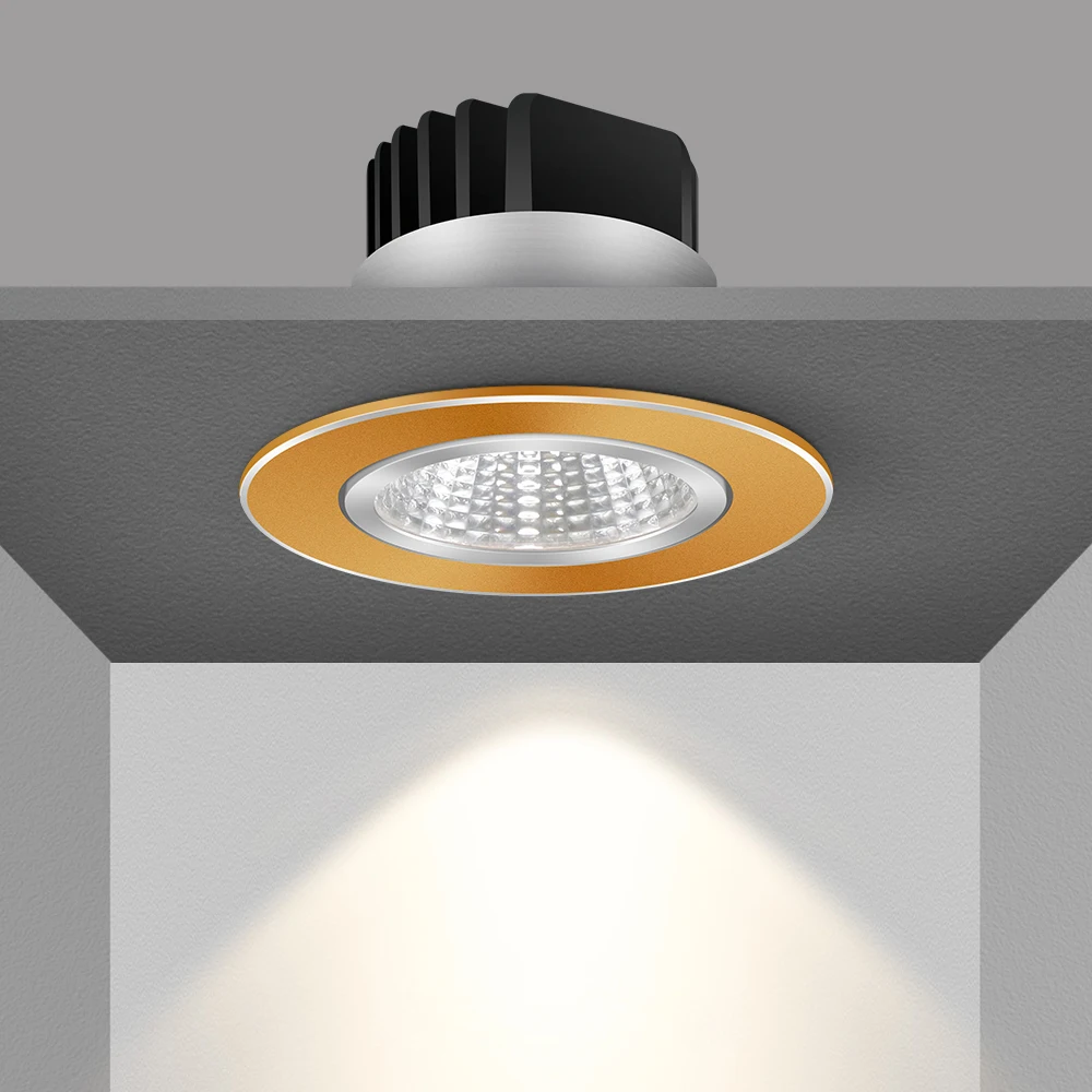 LED Downlight Dimmable Spot Lamp 15W 12W 7W Led Recessed Ceiling Downlight Lamp COB Spot Lighting Fixture