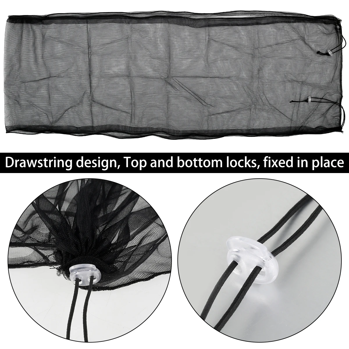 Nylon Bird Cage Cover Skirt Net for Easy Cleaning