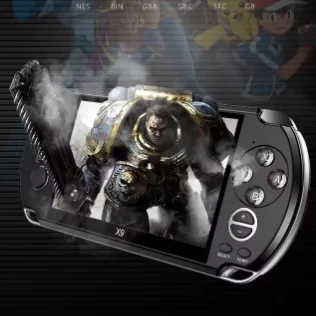 Video Retro Game Console X9 PSVita Handheld Game Player for PSP Viat Retro Games 5.0 inch Screen TV Out with Mp3 Movie Camera