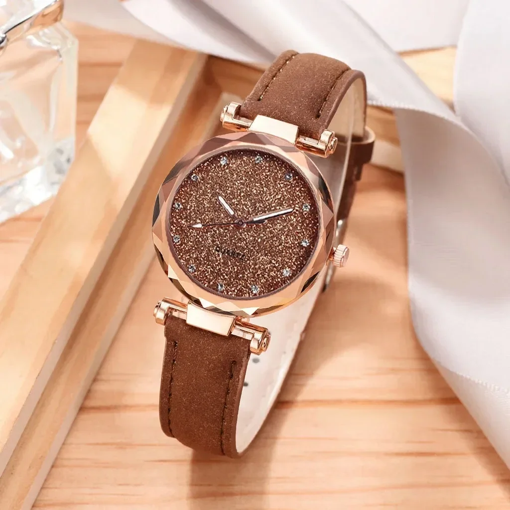 New Luxury Rhinestone Bracelet Watch Women Starry Sky Watches Ladies Wristwatch Relogio Feminino Reloj Mujer Montre Femme Clock 5