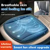 Car ventilation cushion summer cooling breathable seat cushion Seat USB adjustable cooling pad Home office blowing cushion 1