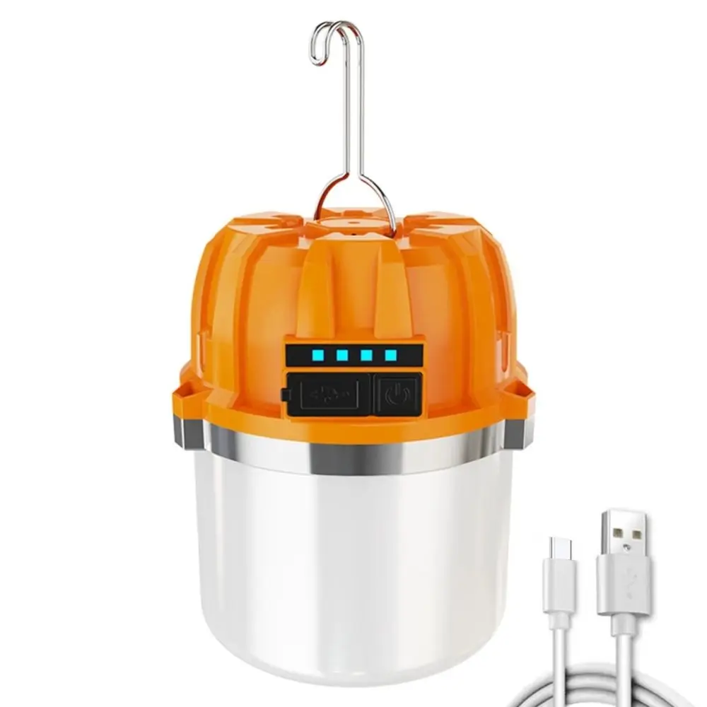 

Powerful LED Camping Light USB Charging Multifunctional Tents Hanging Lantern Waterproof Portable Emergency Lamp Reading