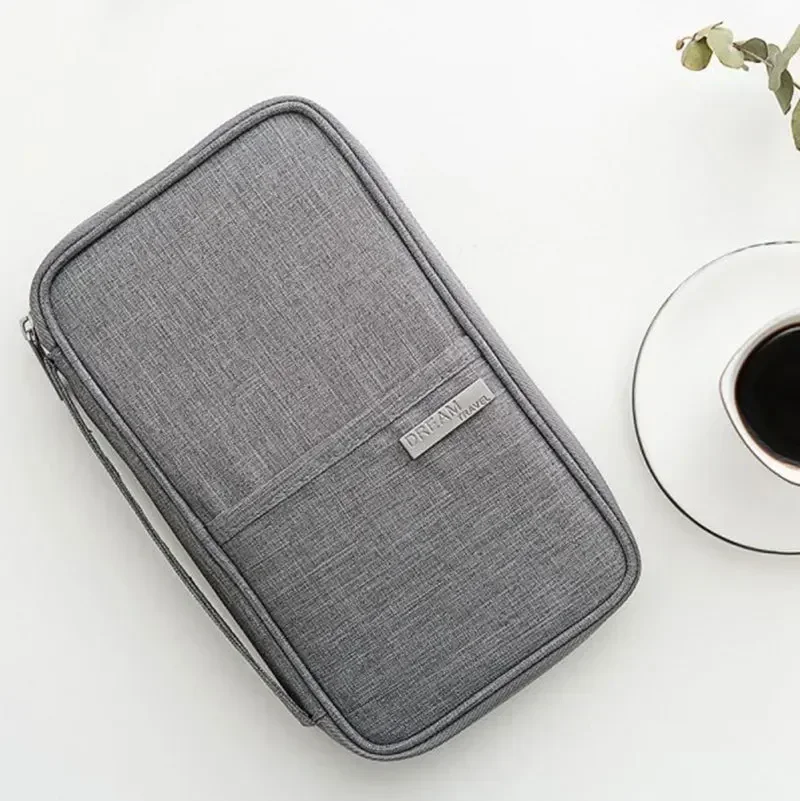 Enhanced Travel Wallet | Waterproof Passport & Document Organizer | Family Cardholder & Travel Accessories