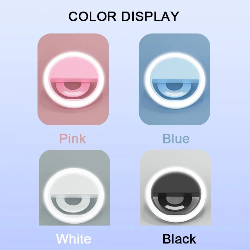 Live Broadcast Fill Light Phone Self Shot live Broadcast Light Whitening indoor Camera Small Portable For Tiktok Shooting Props