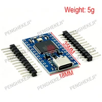Pro Micro utilise le programme de mise à jour USB Atmega32U4 5V/16M pour carte de développement MCU 2