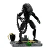 Gobricks MOC Movie Alien Monster Building Blocks Model Alien Drooling Monster DIY Bricks Assembly Toys Kids Creative Toys Gifts 5