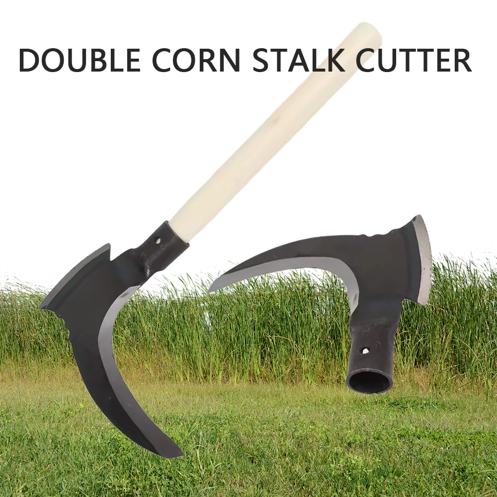 Double Scythe High Manganese Steel Gardening Mowing Tool