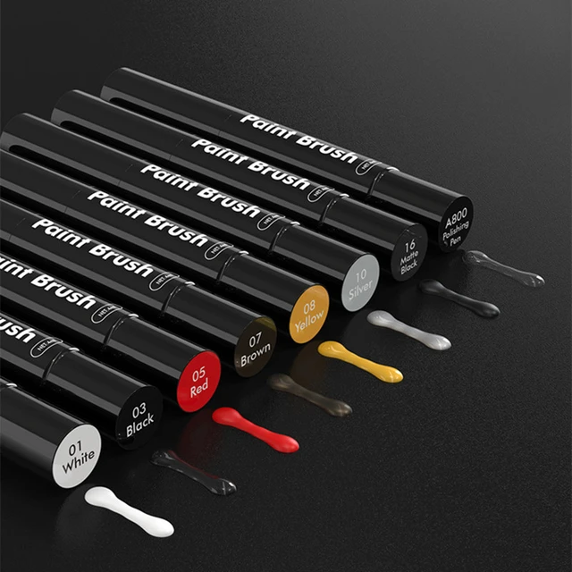 3 Pcs Car Touch Up Paint Pen Touch Up Paint For Cars Paint Scratch Repair  Water-Resistant Car Paint Scratch Repair Pen Kit Black - AliExpress