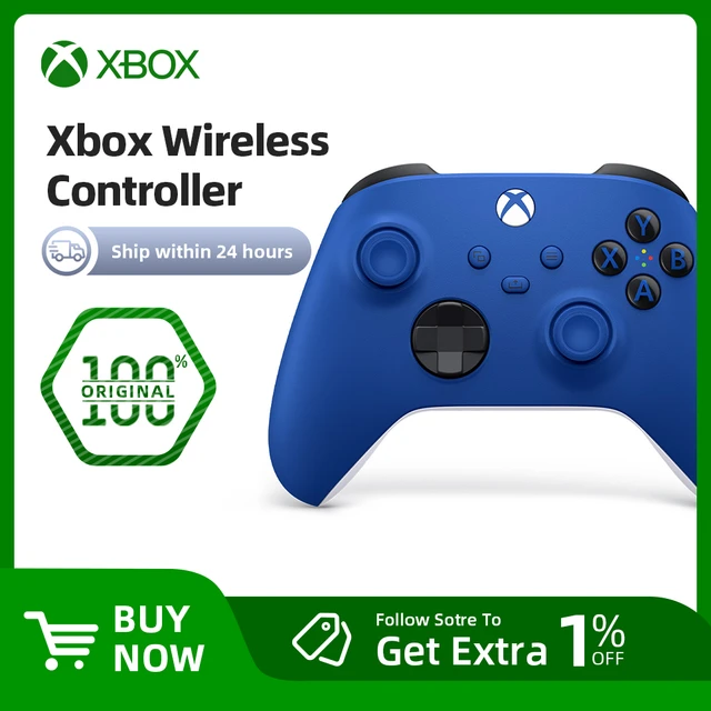 Mando Xbox one Series XS - Xbox Wireless Shock Blue MICROSOFT