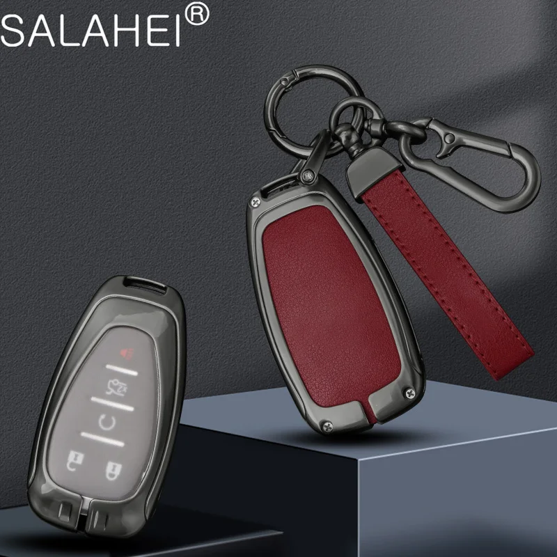 

Car Key Case Cover For Chevrolet Camaro Cruze Equinox Malibu Sonic Novo Onix Plus 2019 Spark Traverse Trax Volt XL Accessories