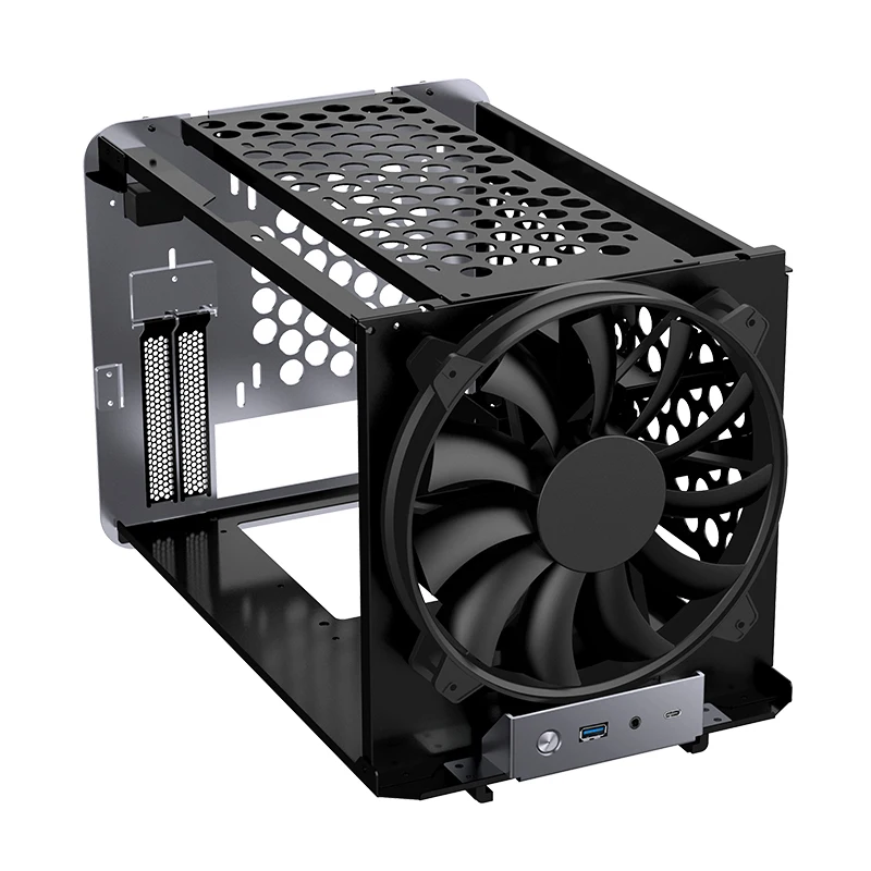 Jonsbo V8 MINI Computer Case Aluminum Alloy Material Pull-out Chassis ITX Motherboard SFX 240 Water Cooling 330mm Graphics Card