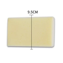 

1pcs Car Wash Sponge Yellow Large Size Thickening Cleaning Washing Dirt Sponge For Car Wash Maintenance Equippments Durable