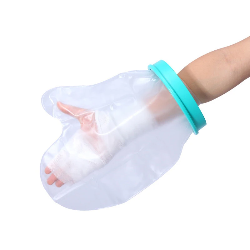 Description Picture 6 of itemChildren Adult Waterproof Shower Cover Seale Cast Bandage Protector Wound Fracture Leg Foot Arm Hand Bath Protective Ring Sleeve