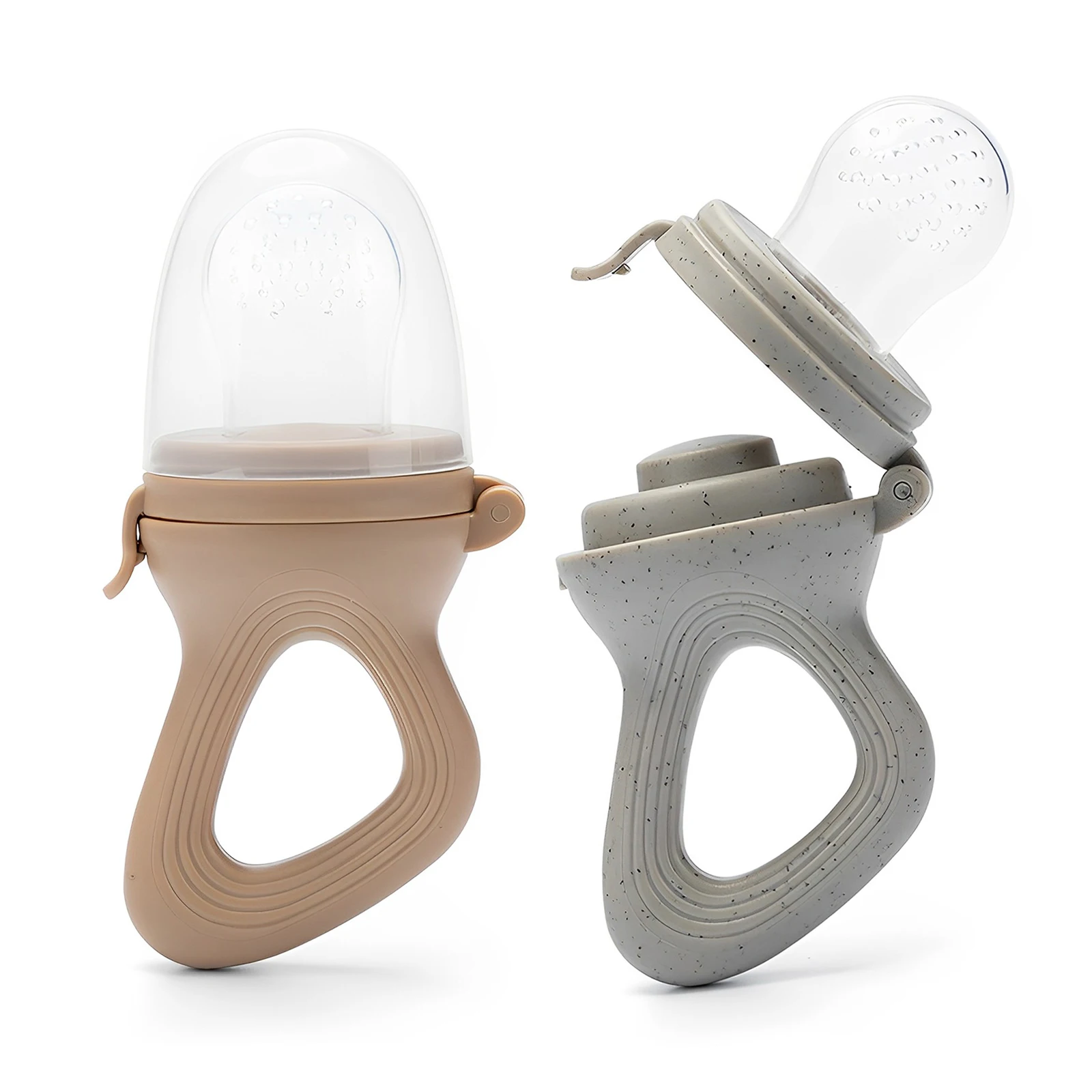 Erduo Baby Fruit Feeder Pacifiers Teethers Food Storage Containers Set for Baby Food Introduction Feeding Accessories silicone pacifier silicone teether silicone fruit feeder