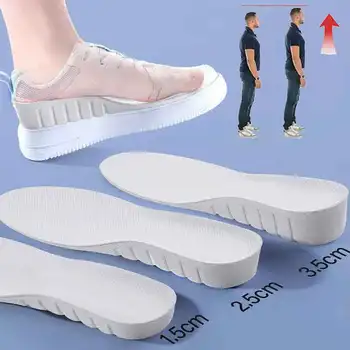 2025 Solette per aumento di altezza invisibili per piedi Modelli di aumento di altezza per ascensore traspirante Solette per donna Uomo Scarpe Pad 1