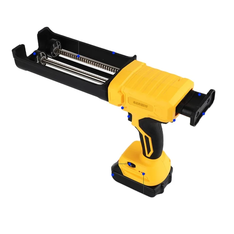 Portable Household Power Tools 16.8v Electric Cordless Caulking Gun Dual Cartridge Gun