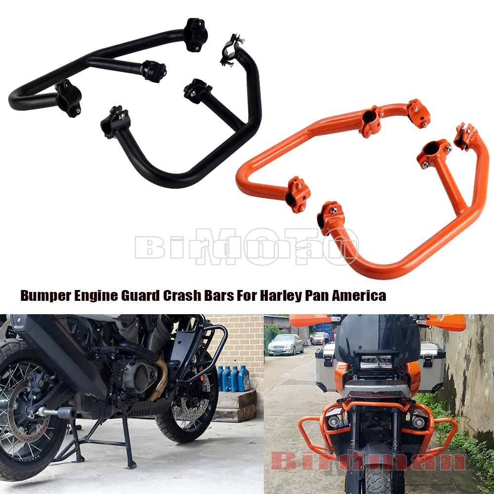 

Motorcycle Bumper Protector Highway Engine Guard Crash Bars For Harley Pan America 1250 RA1250 RA1250S RA 1250 20 21 22 23 24