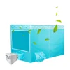 Home Air Conditioner System Desktop Portable Air Conditioning Room Floor Mosquito Net Fan aire acondicionado 3