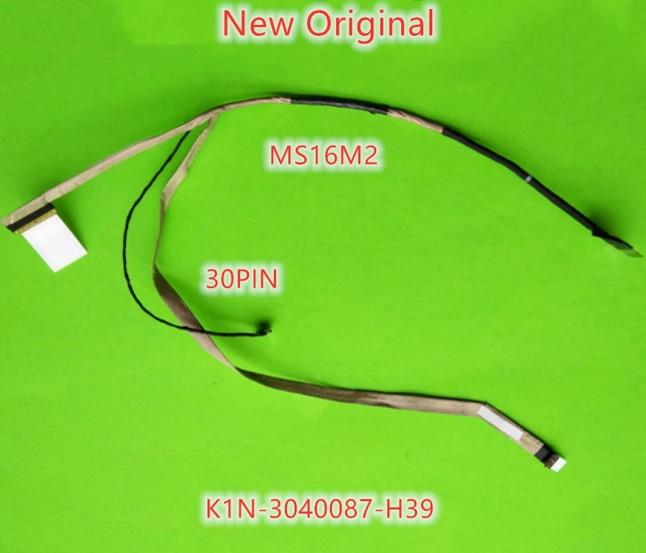 

New Original lcd LVDS EDP cable For Msi MS16M2 EDP 30PIN K1N-3040087-H39