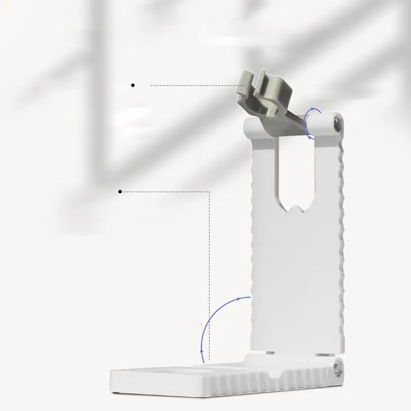 UV Light Stand Cell Phone Holder Light Bracket 360 Degrees Rotation Smartphone Stand Adjustable Nail Manicure Tools For Girls