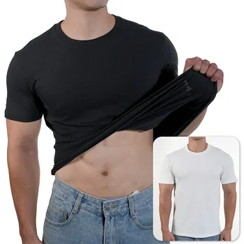 Men Women T-shirt High Qualtity Cotton Short Sleeved T Shirts O Neck Solid Color Tee Black White Breathable Clothing Couple Tops 1