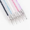 5 Pcs/Sets Nail Art Pen 2 In 1 Double Ends Dotting Drawing Painting UV Gel Liner Polish Brush Set Nail Art Dotting Tools 2