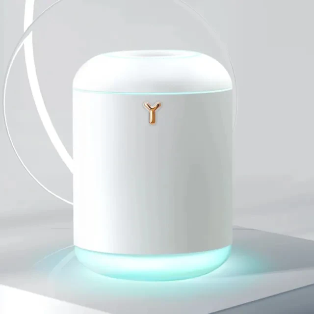 Large Capacity 1000ml Home Desktop Air Humidifier USB Mist Maker Fogger with Colors LED Light Heavry Fog Small Table Humidifier 4