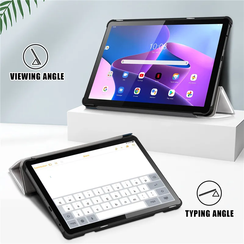 para Coque Lenovo Tab M10 3rd Gen Case 10 Polegada Tb328fu Tb328xu Bonito Pintura Inteligente Capa para Funda Lenovo Tab M10 Gen Case Crianças - Imagem 6