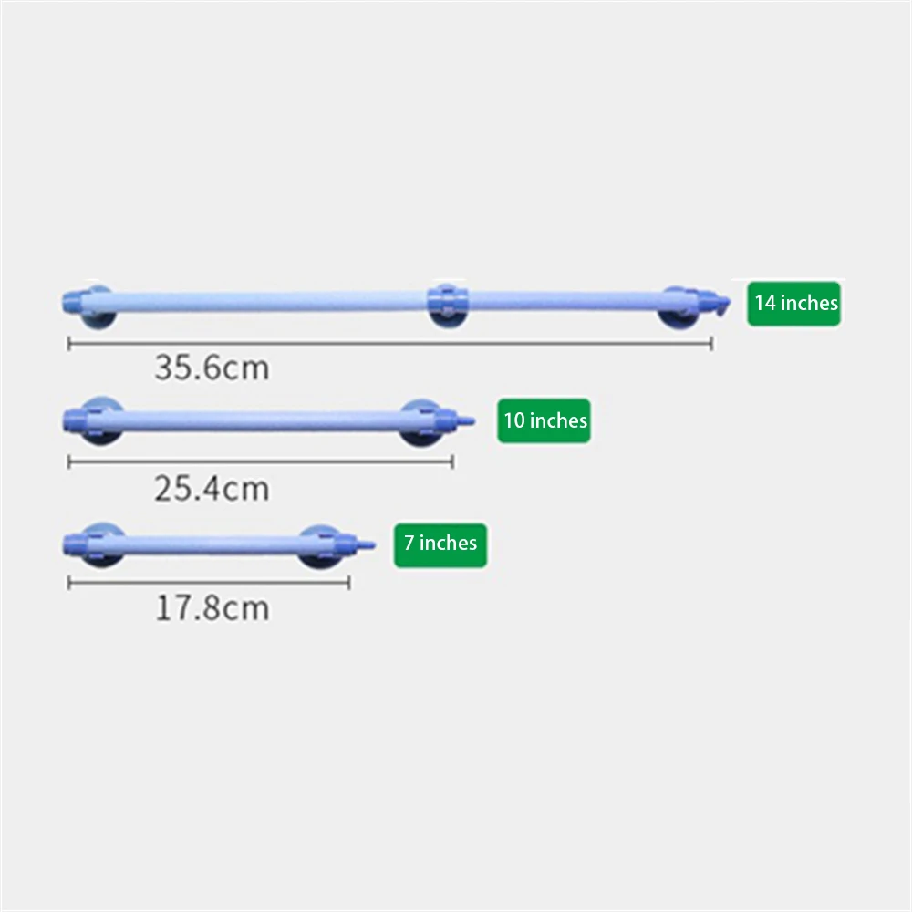 Title 7, Aquarium Air Pump Fresh Air Stone Diffuser Tube...