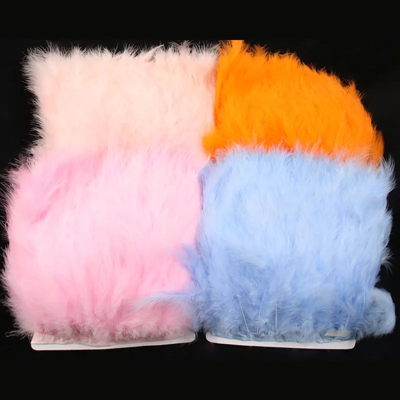 

10 метров, 12-20 см, искусственные перья