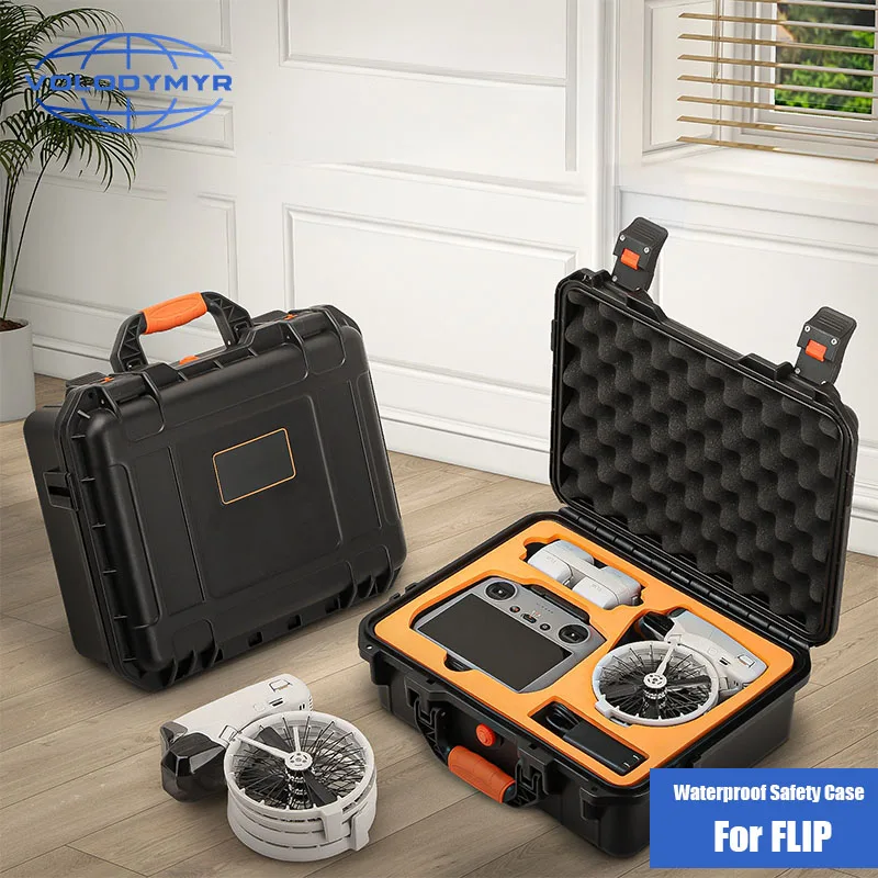 Étui de transport étanche pour DJI Flip Drone RC 2/RC-N3 - Antichoc et résistant