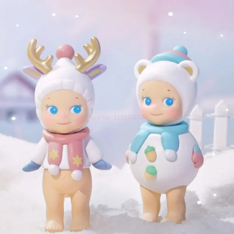 

New Cartoon Surprise Box New Sonny Angel Winter Wonderland Series Blind Box Anime Figure Toy Christmas Gift Mystery Box Doll