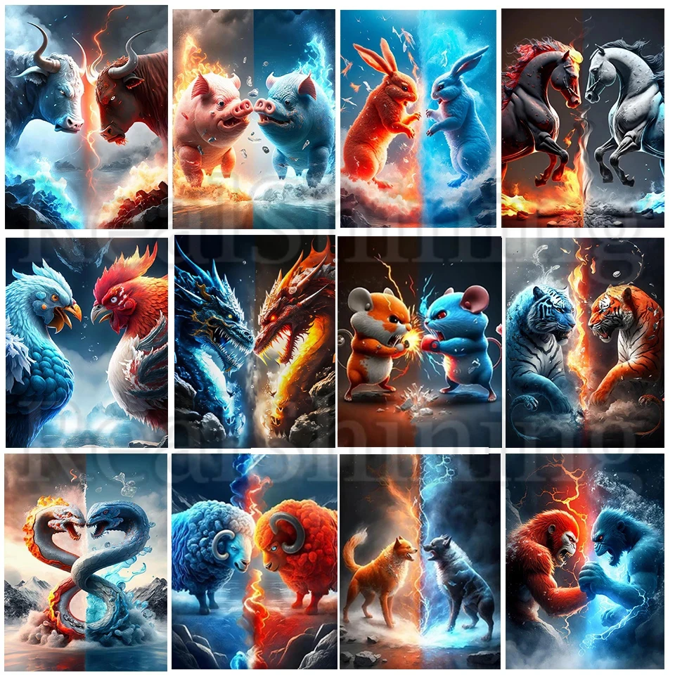 Fire Tiger Zodiac