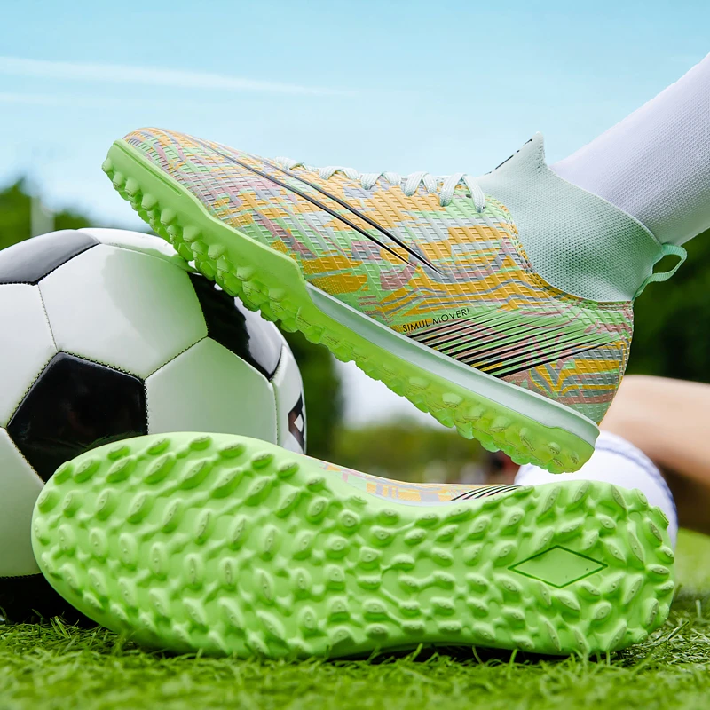 Zapatos fútbol antideslizantes para mujer, botas de fútbol de calidad, de entrenamiento de Campo de Chuteira, venta al por mayor, TFAG| - AliExpress