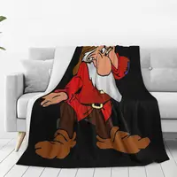 Grumpy Dwarf Blankets Fleece Lightweight Sofa Throw Blankets For Home Bedroom Outdoor Throws Bedspread Quilt 2