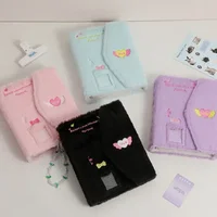 Kawaii Fluffy Envelope Shape Plush A5 Photocard Binder Collect Book Idol Photo Card Holder Photocard Album 1