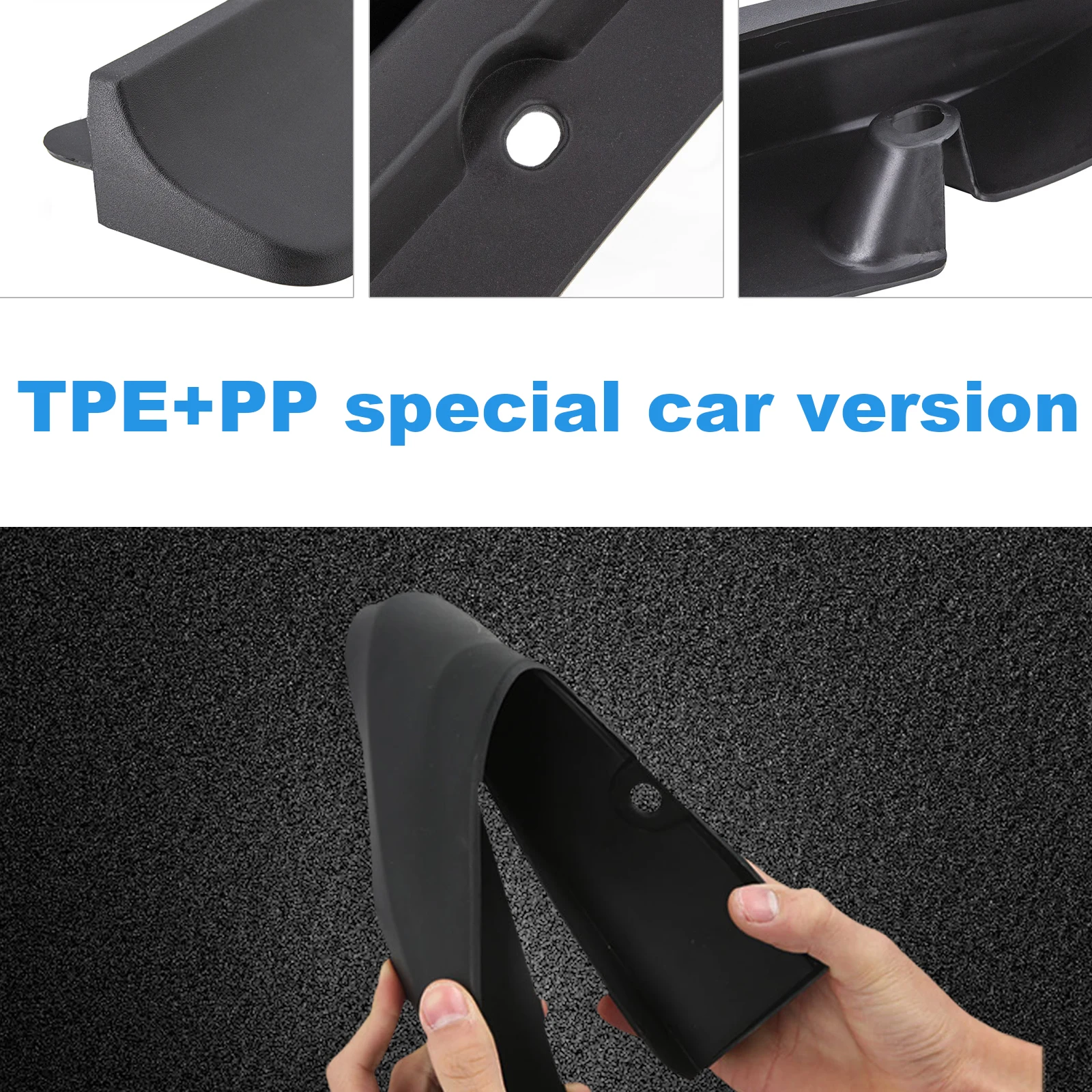 Kit Paraspruzzi Per VW Transporter / Caravelle / Multivan T5 T6 (2008-2020) – Parafanghi Anteriori E Posteriori, Protezione Da Fango E Detriti