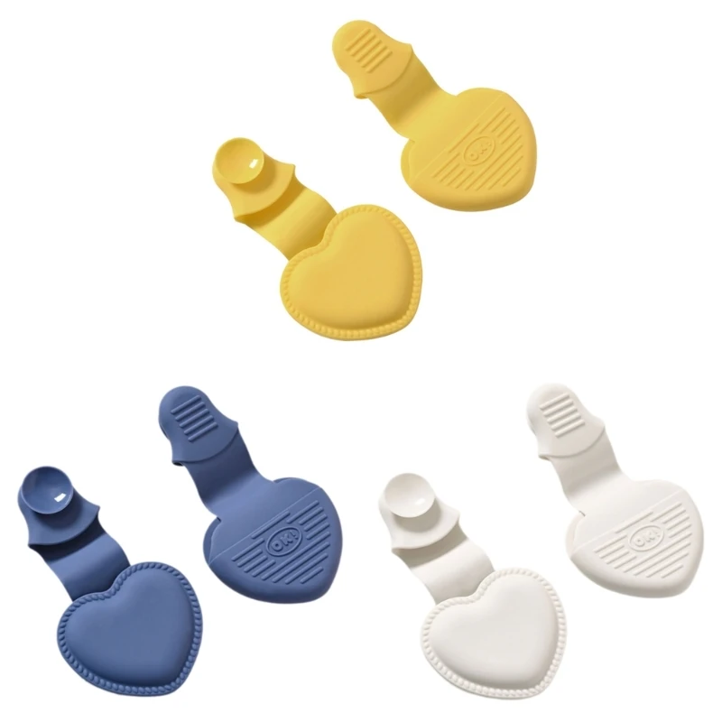 

Heat Resistant Hand Clip Heat Insulation Heart Shaped Hand Clip for Safe Cooking Drop Shipping