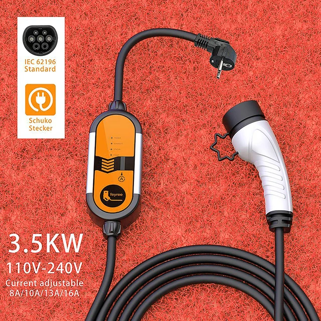 안전하고 편리한 EV 충전을 위한 Feyree EV 휴대용 충전기