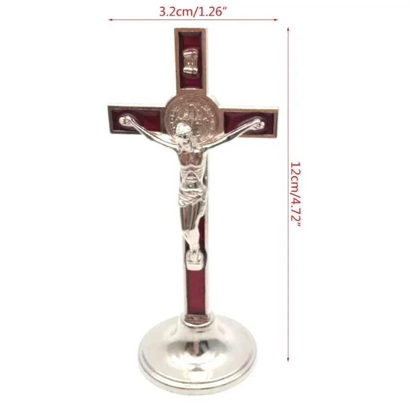 Jesus Cross Statue Figurine 6