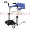Free Shipping electric lift elderly care bath chair bathroom transfer wheelchair 1